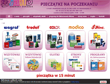 Tablet Screenshot of jand.com.pl
